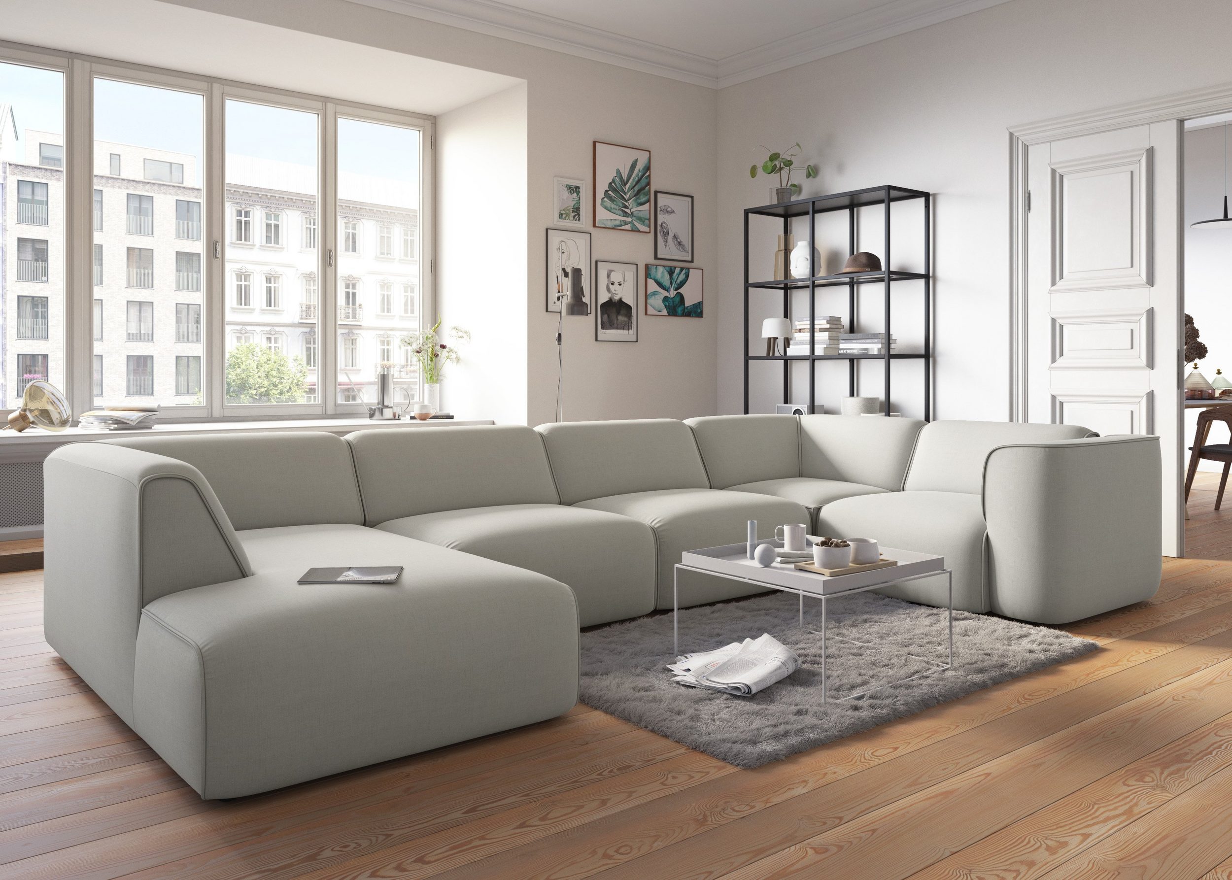 Fettes Polster Couch