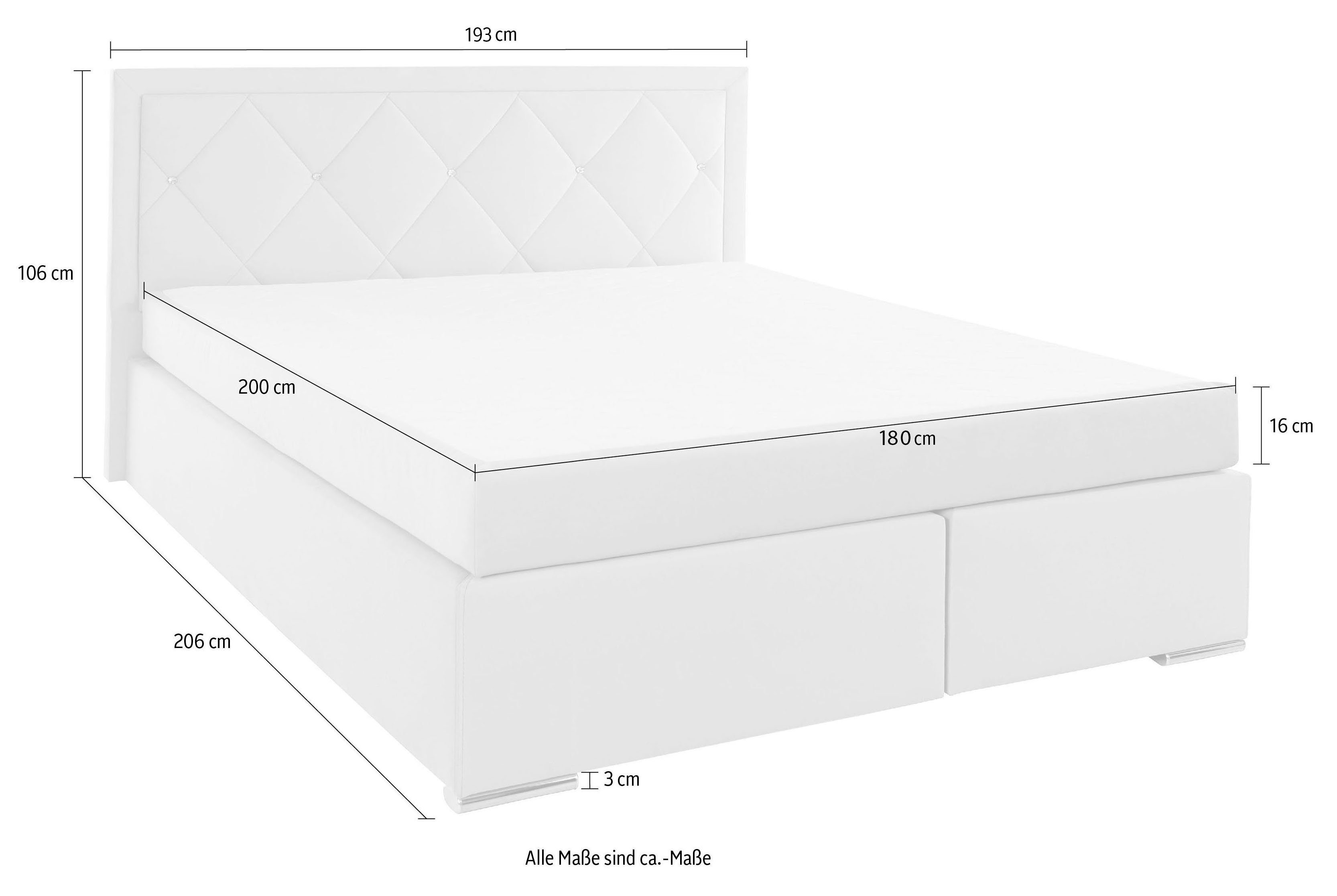 Boxspring 180x200 Alfie - Image 12