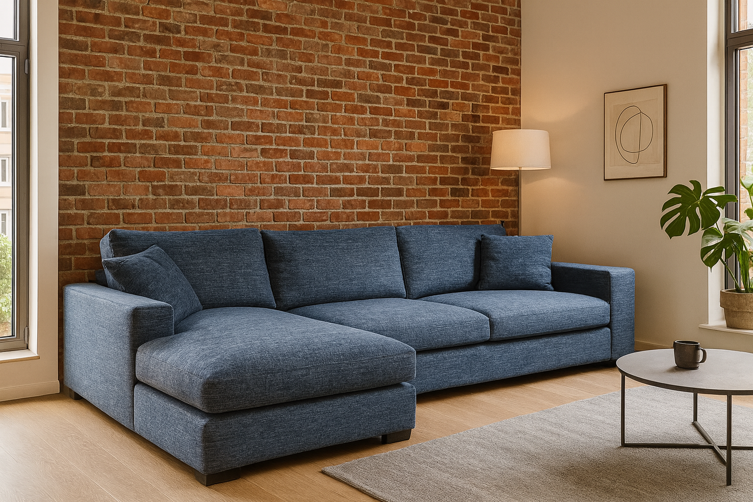 L-Form Ecksofas Toledo - Image 0