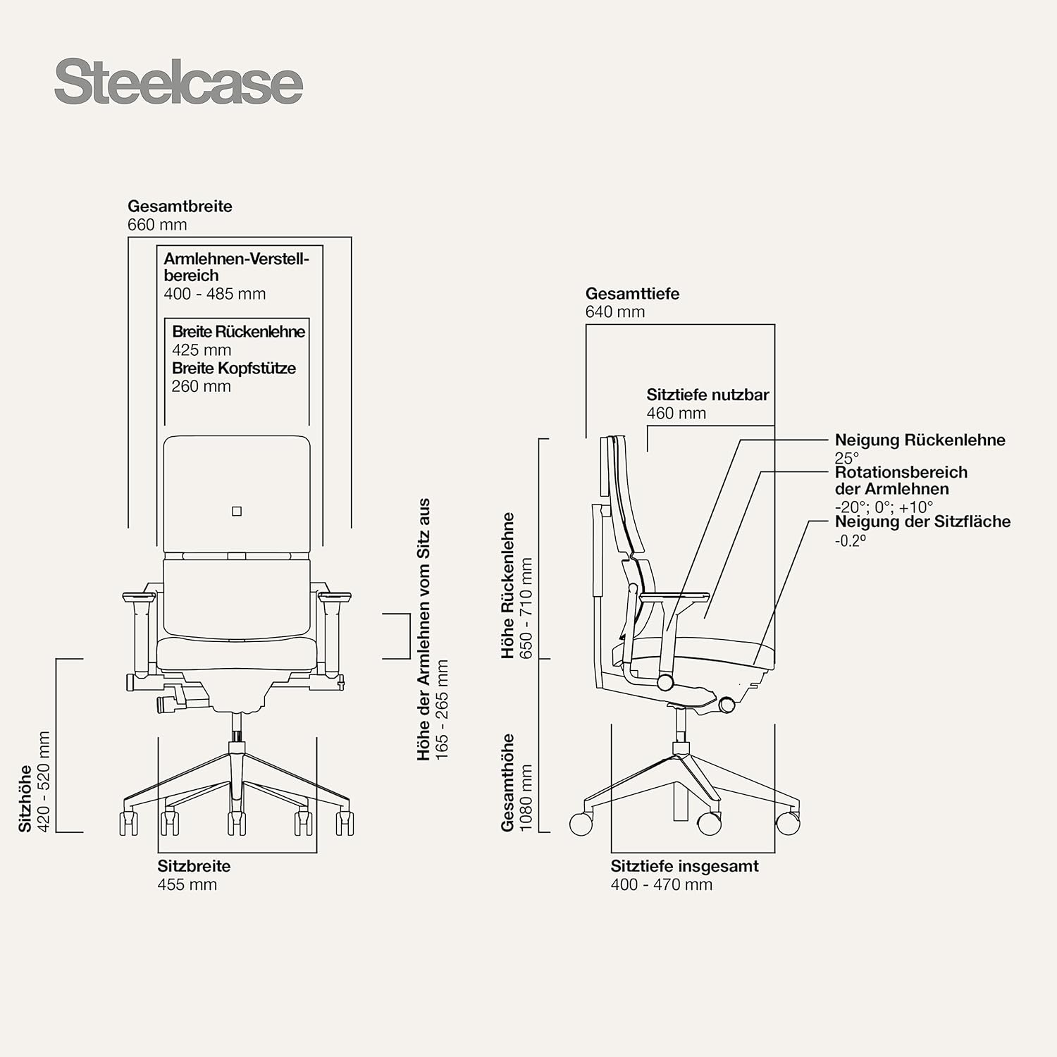 Stühle Steelcase Please - Image 4