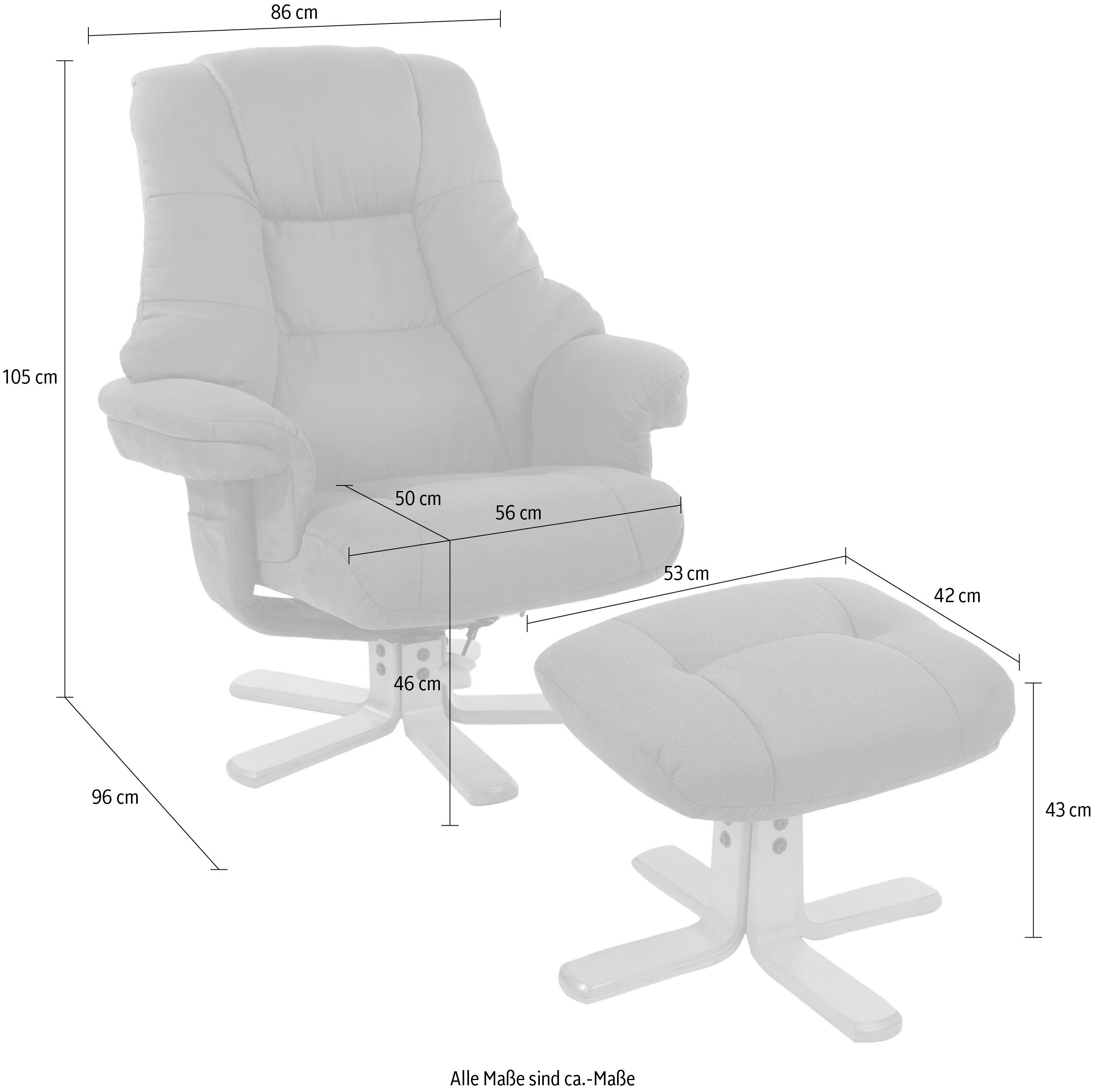 TV-Sessel Bordeaux - Image 9