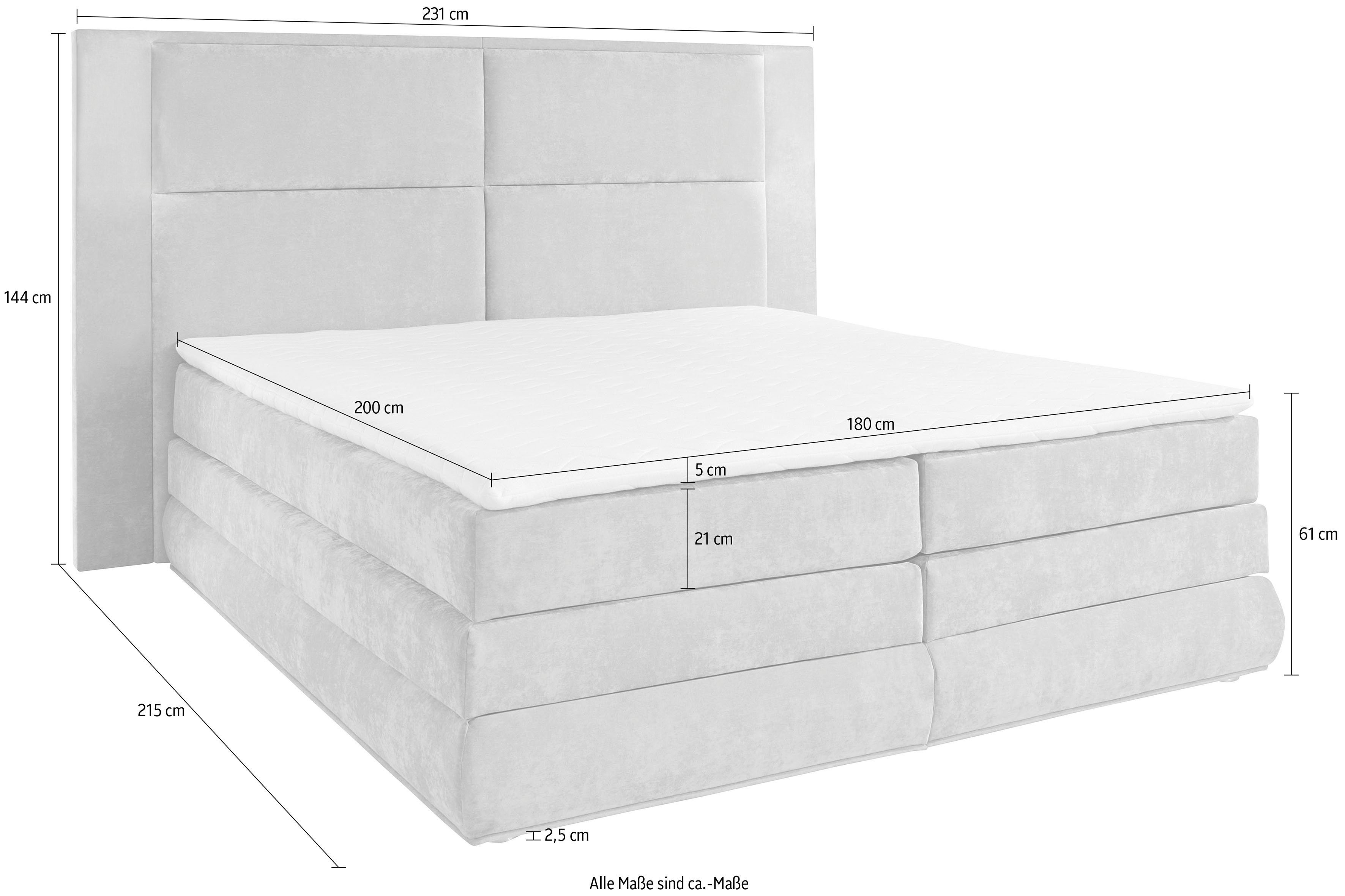 Boxspring 180x200 Copenhagen - Image 11