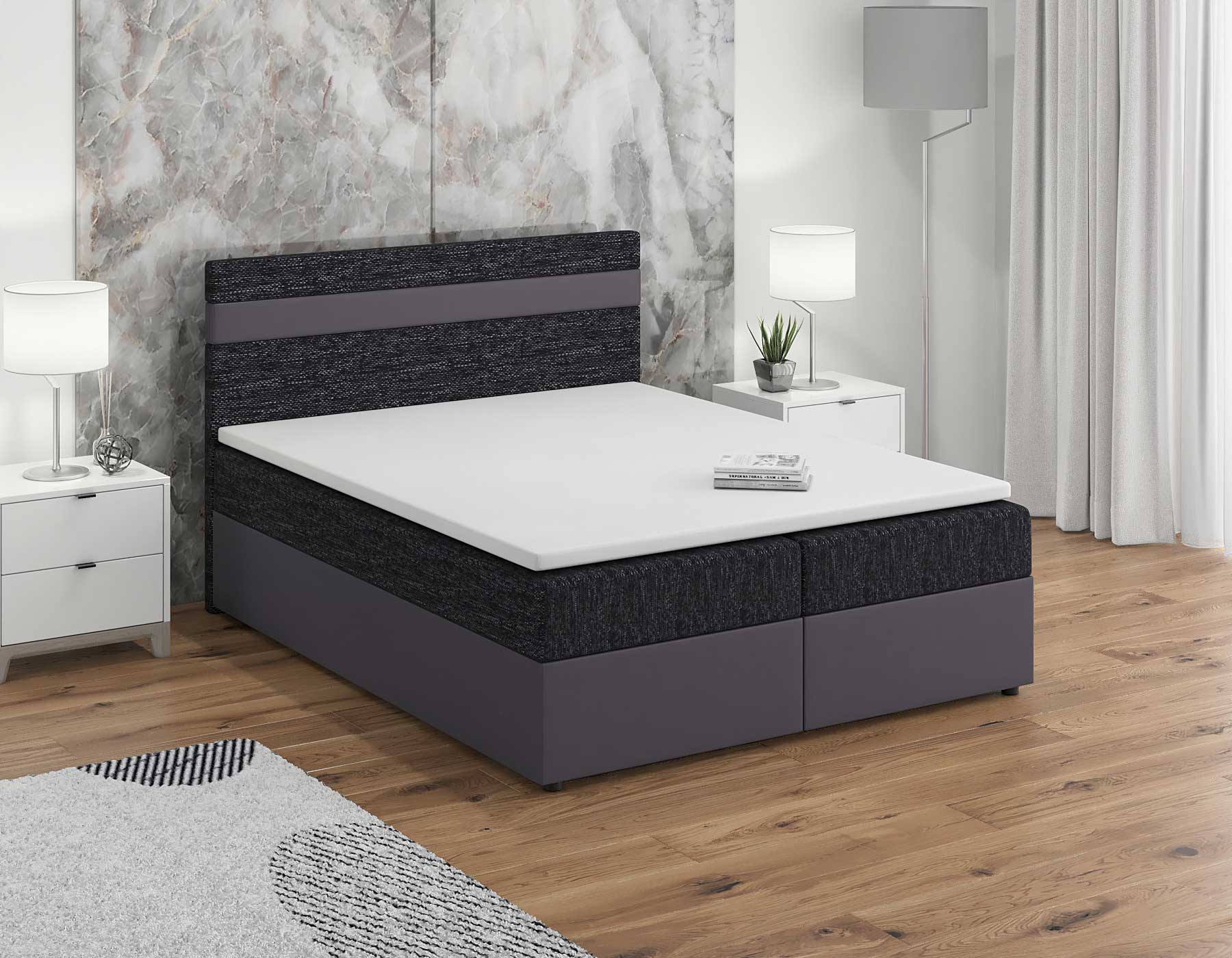 Boxspring 140x200 Modena