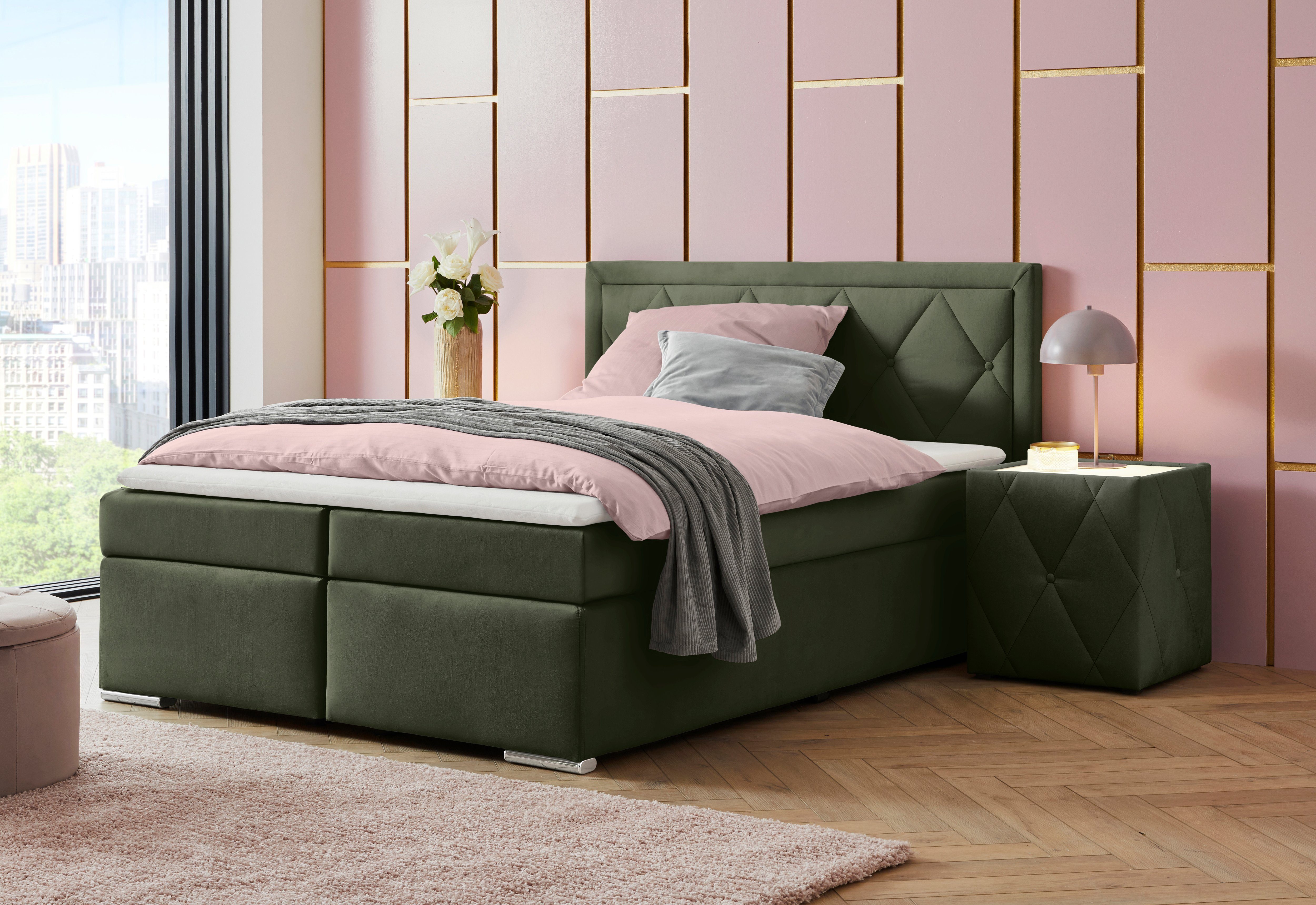 Boxspring 140x200 Alfie - Image 8
