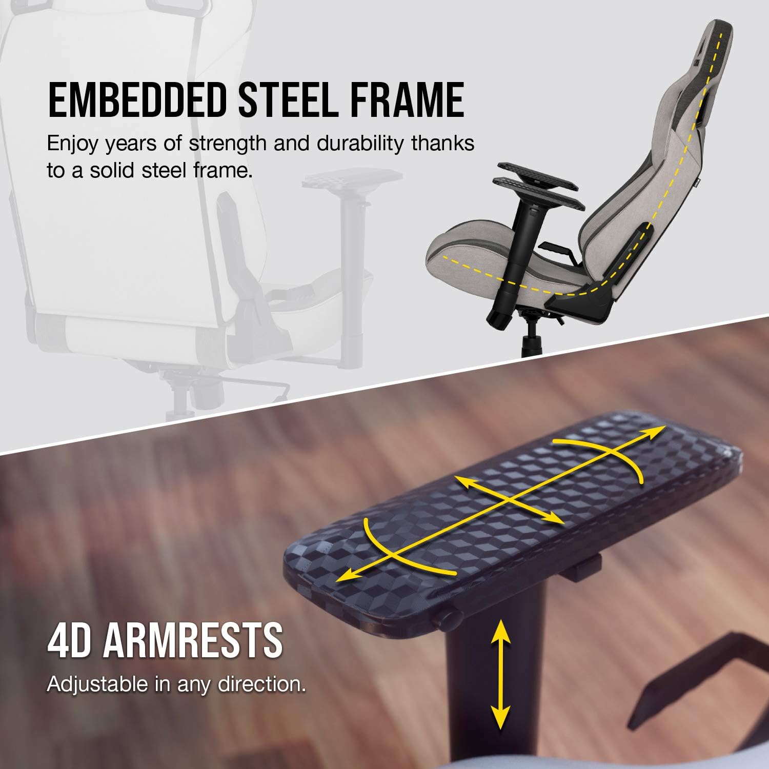 Stühle Corsair T3 Rush - Image 2