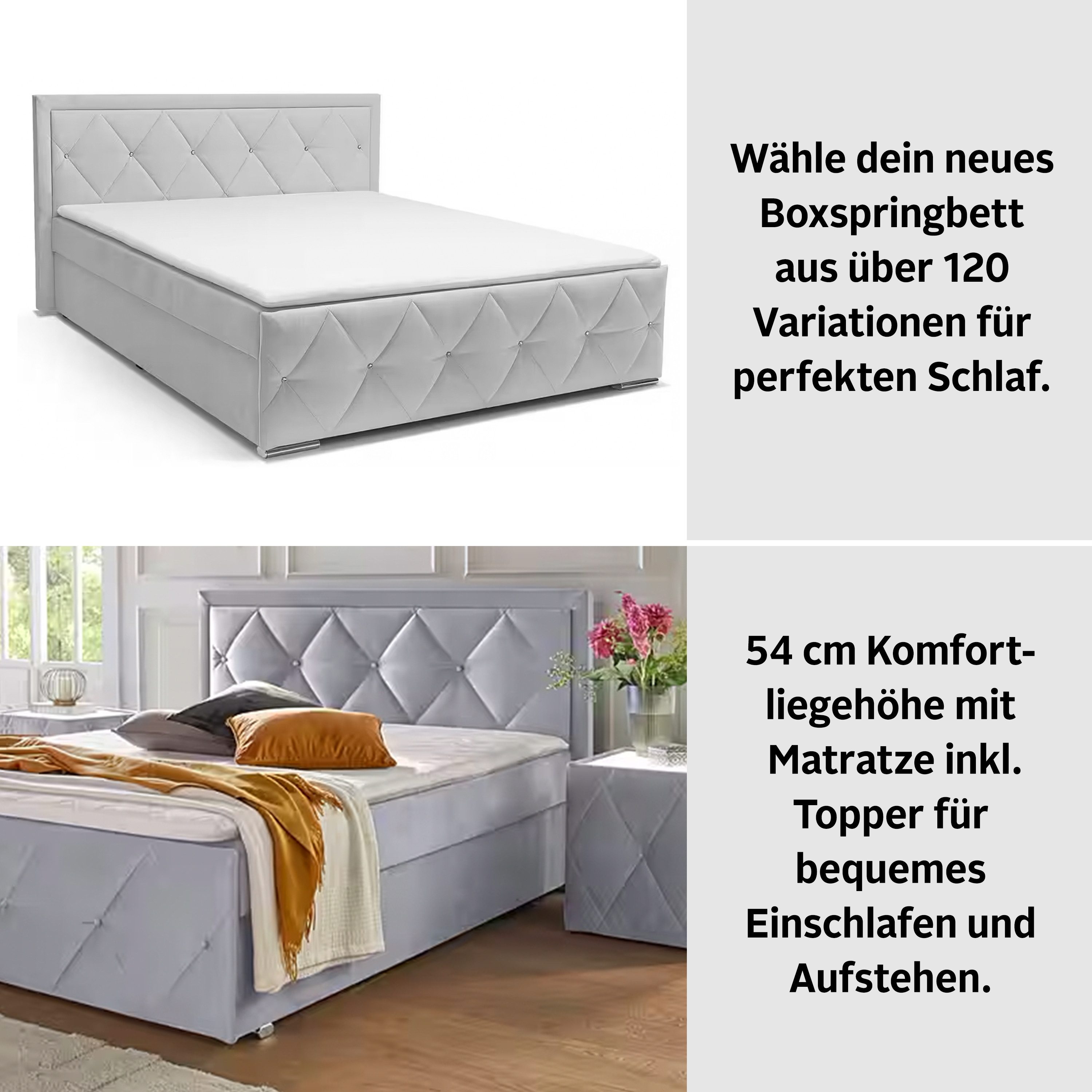 Boxspring 180x200 Alice - Image 3