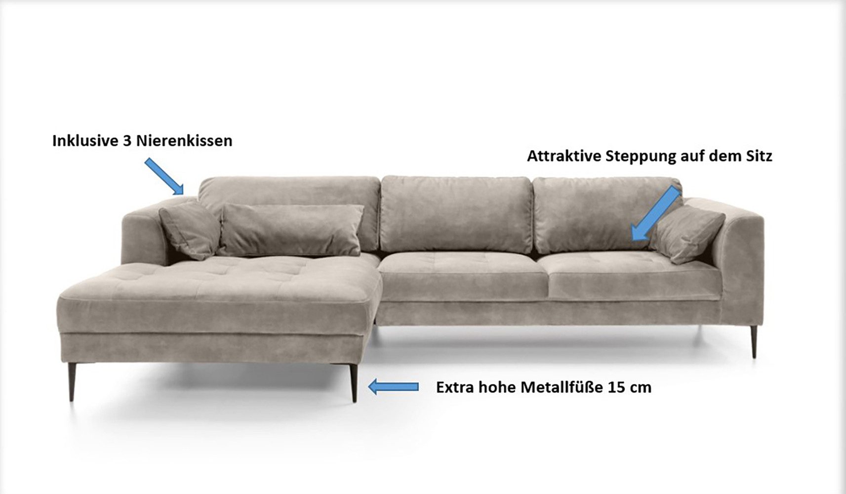 Ecksofas Luzi - Image 1