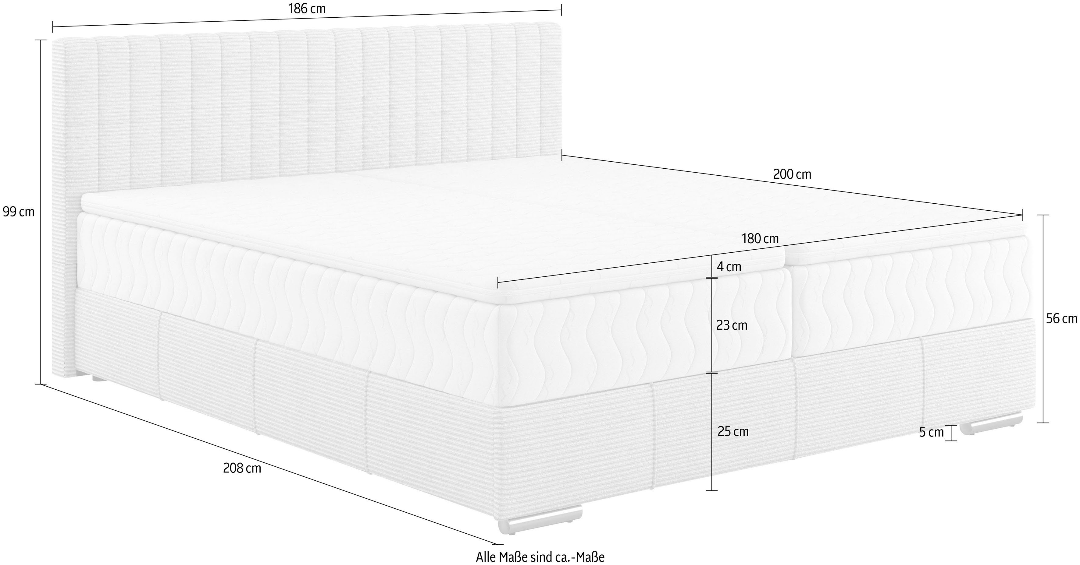 Boxspring 180x200 Thor - Image 4