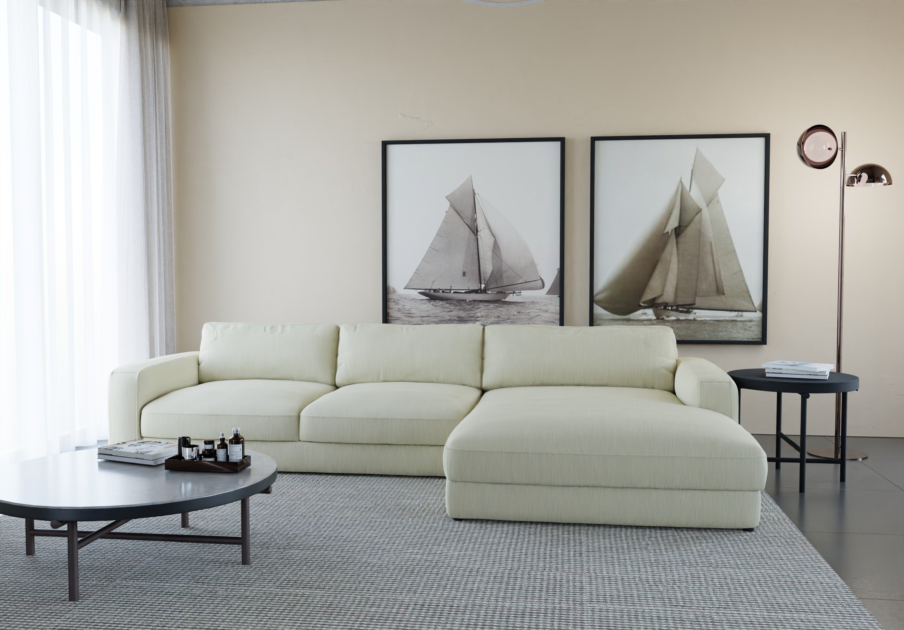 L-Form Ecksofas Bloomfield - Image 0