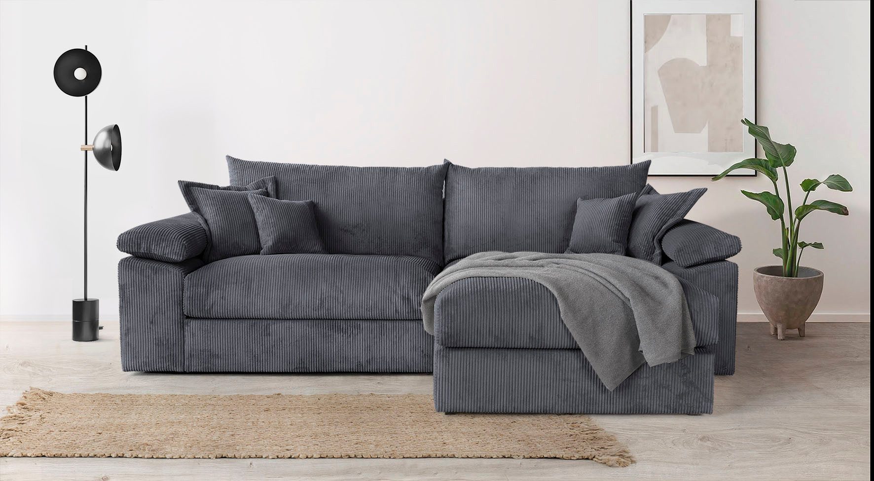 L-Form Ecksofas Soft&Cosy XXL - Image 5
