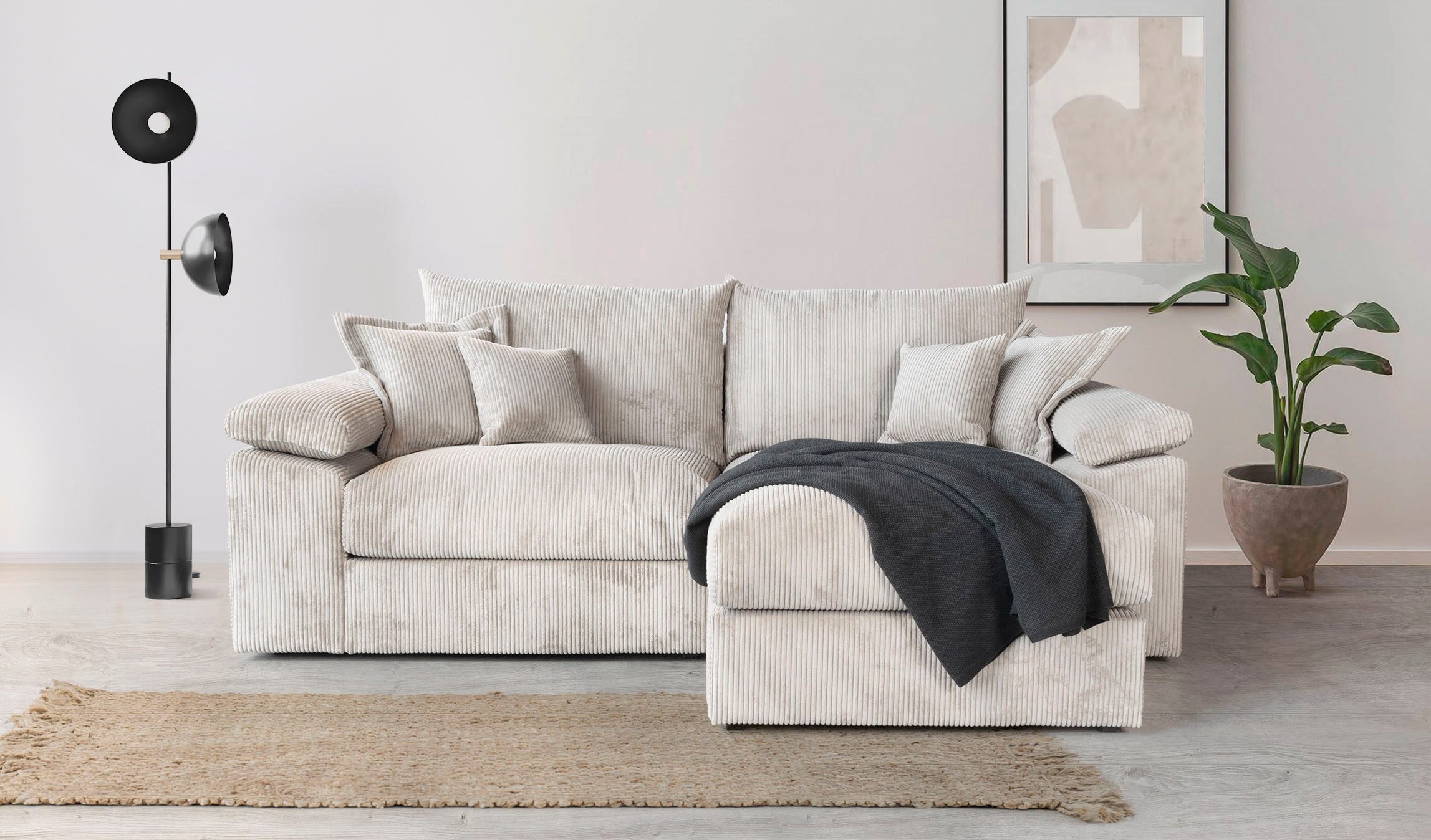 L-Form Ecksofas Soft&Cosy XL - Image 6
