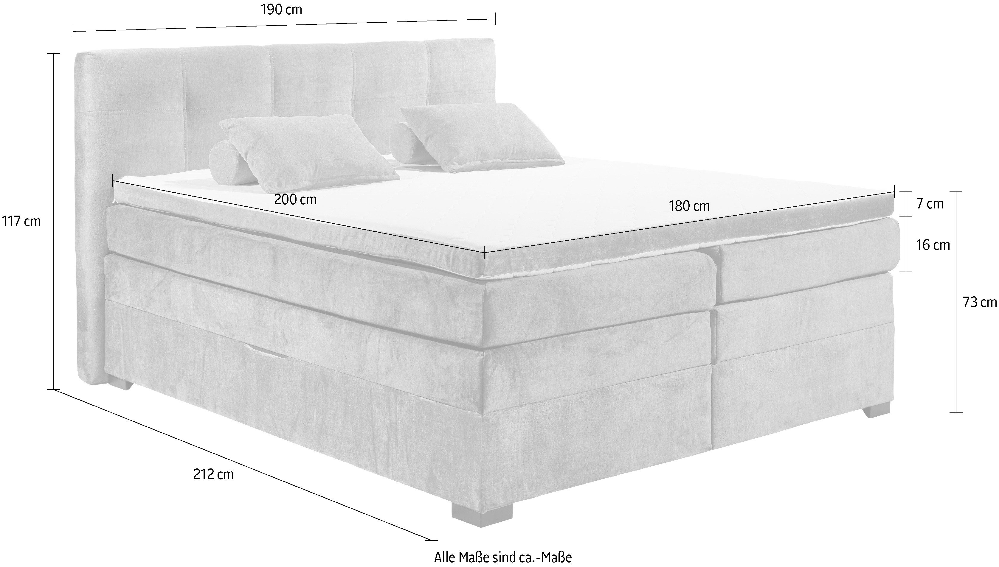 Boxspring 180x200 Fanes - Image 9