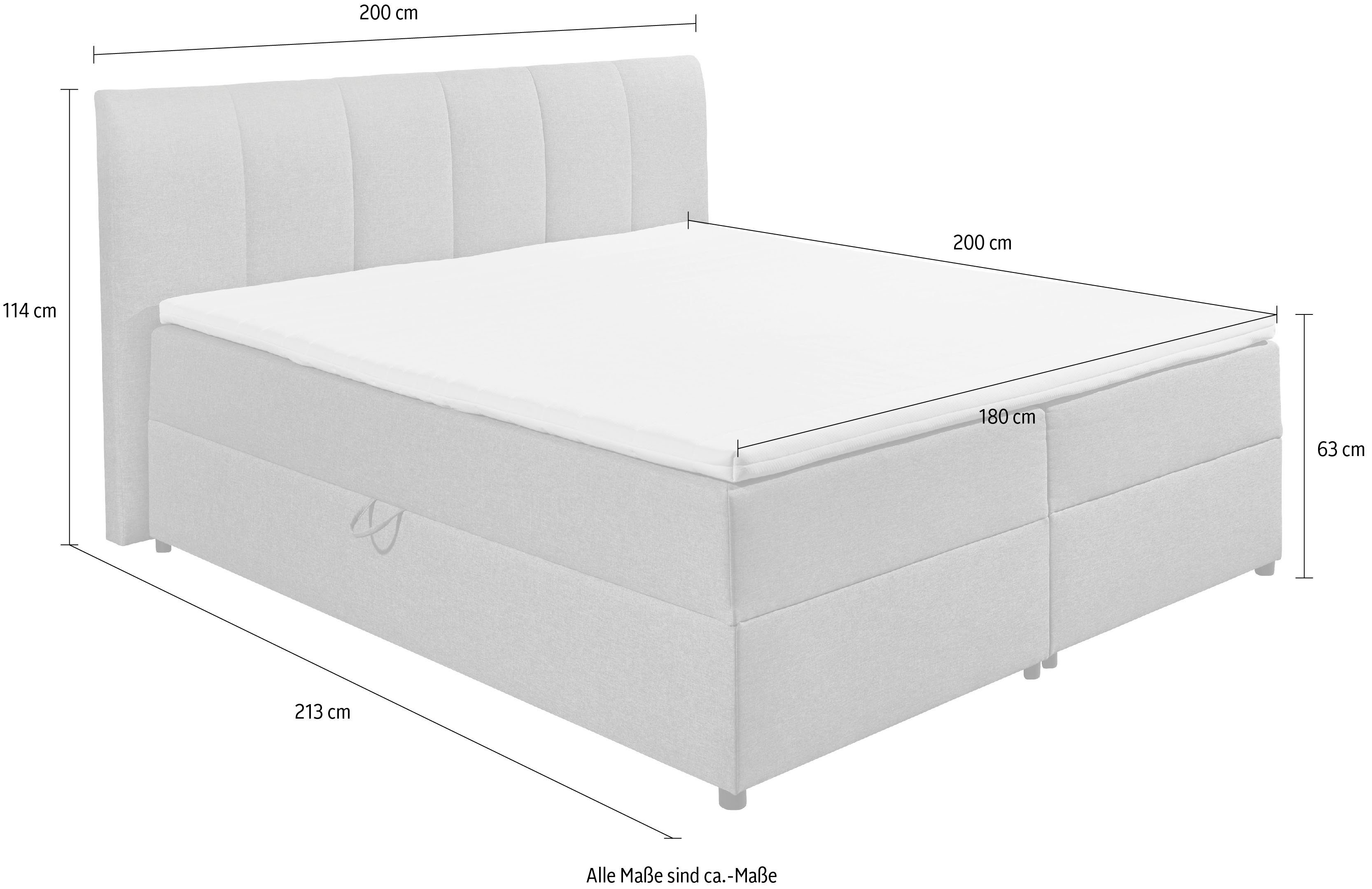 Boxspring 180x200 Granada - Image 7