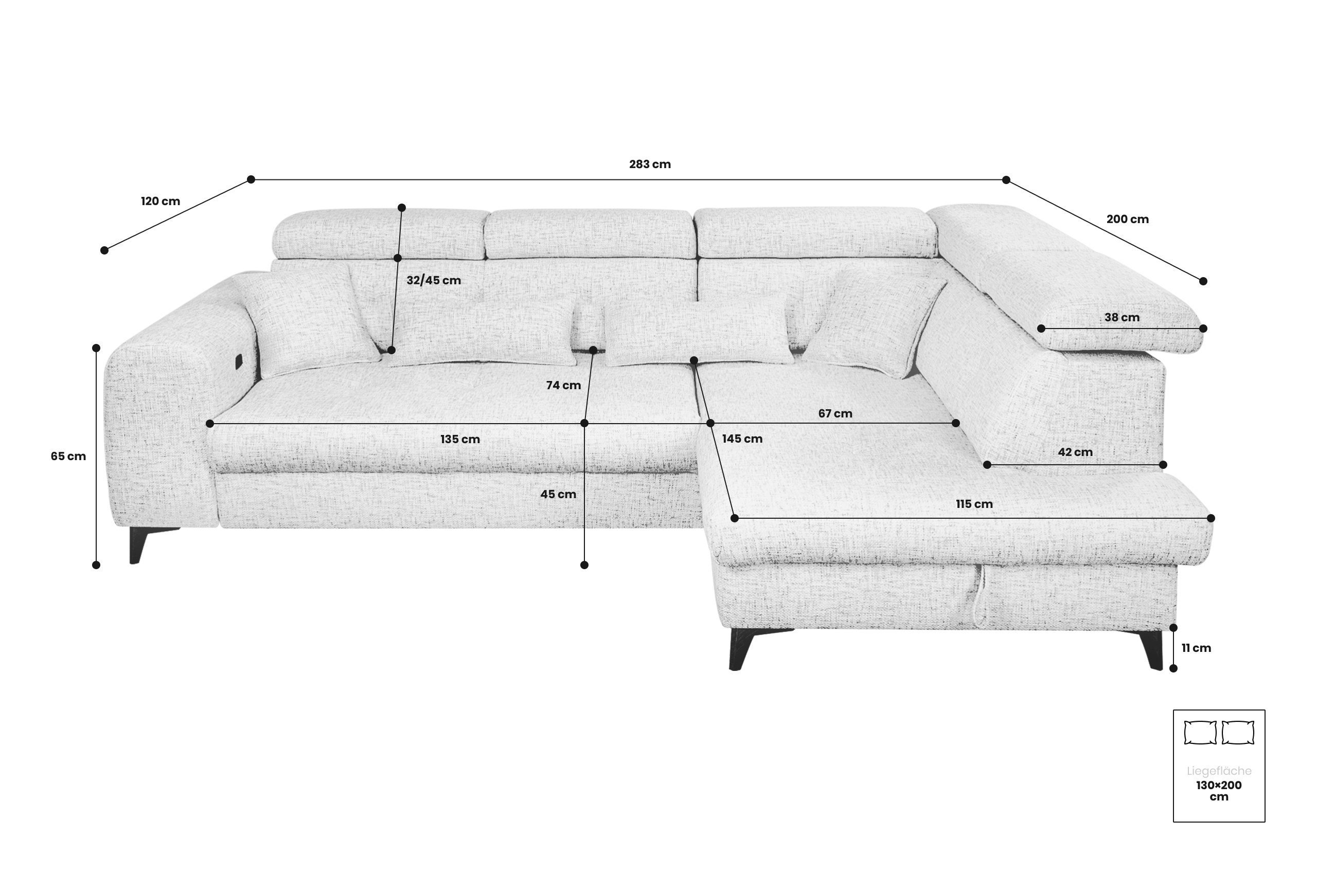 Ecksofas Eletra - Image 23