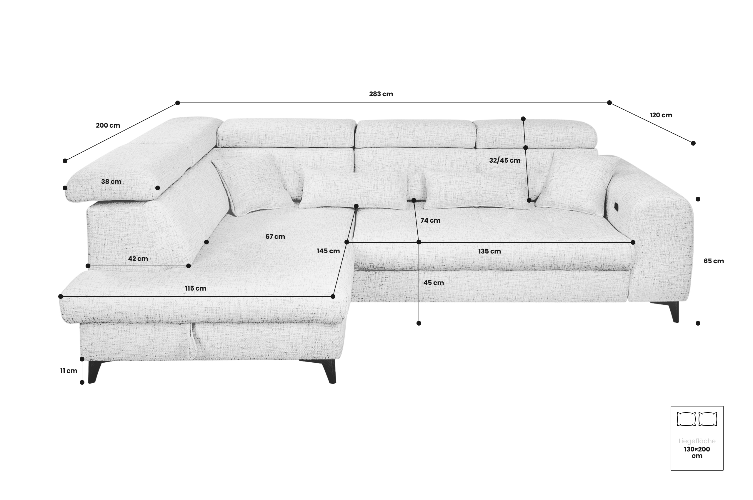 Ecksofas Eletra - Image 23