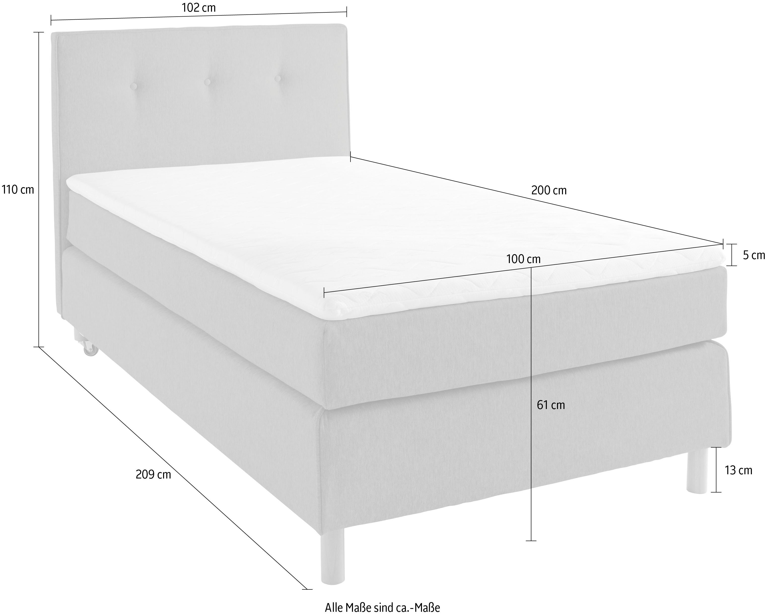 Boxspring 100x200 Flex - Image 16