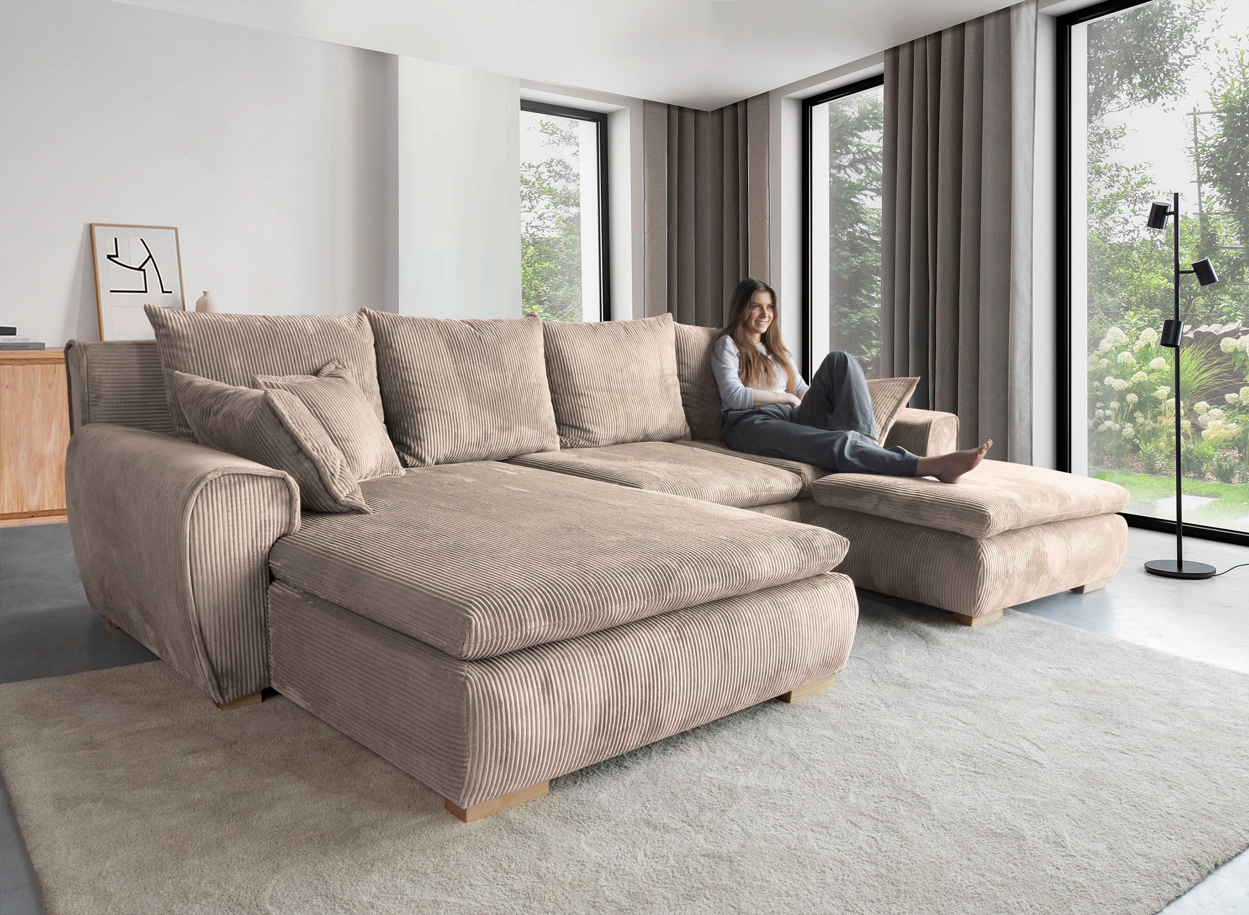 L-Form Ecksofas Katja - Image 0