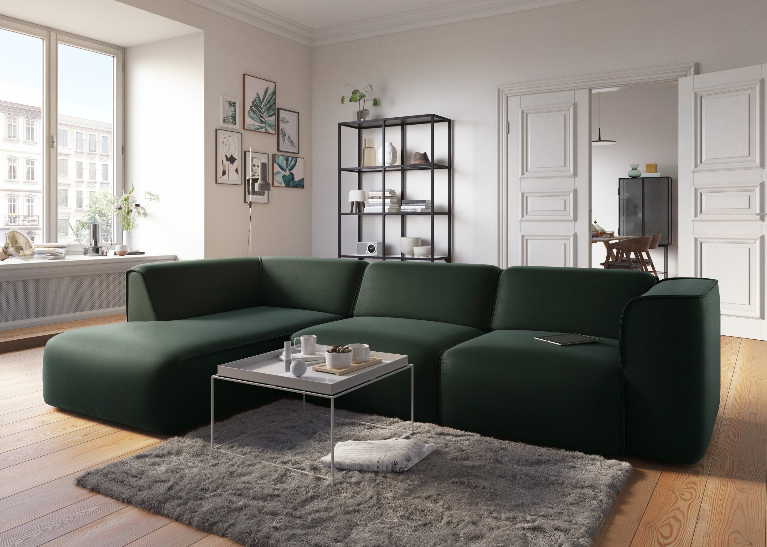 L-Form Ecksofas Merid - Image 6