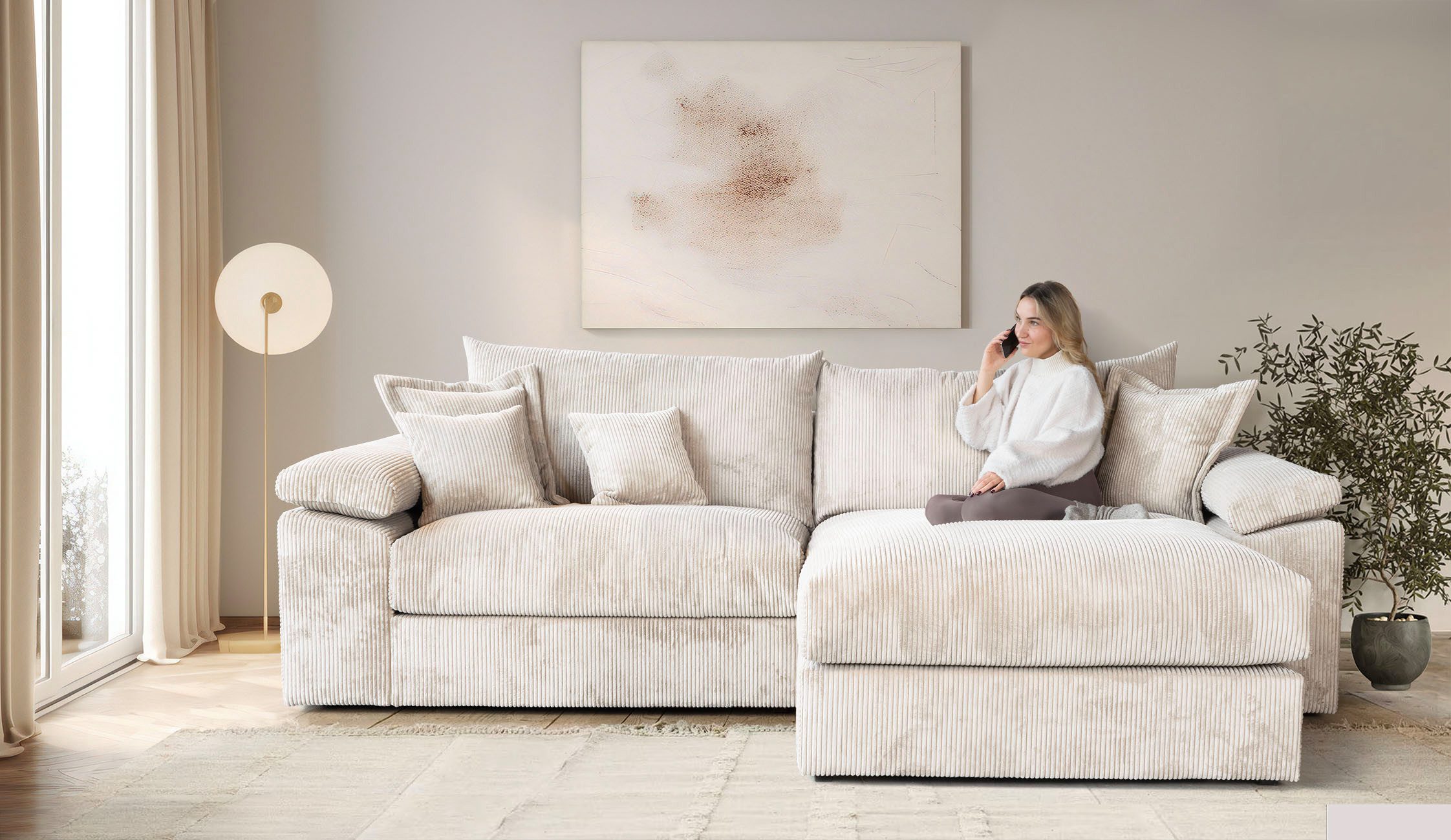 Ecksofas Soft&Cosy XXL - Image 0