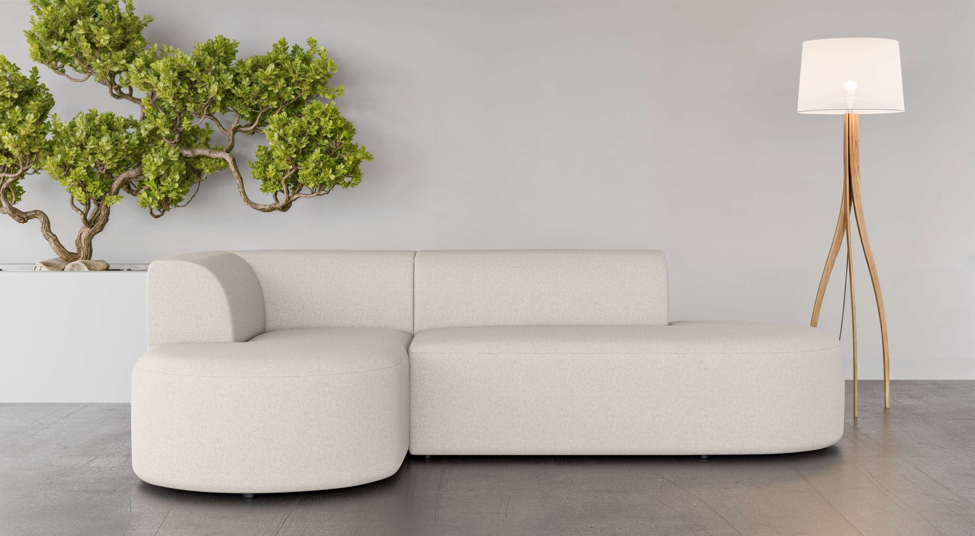 L-Form Ecksofas Tvinne - Image 0