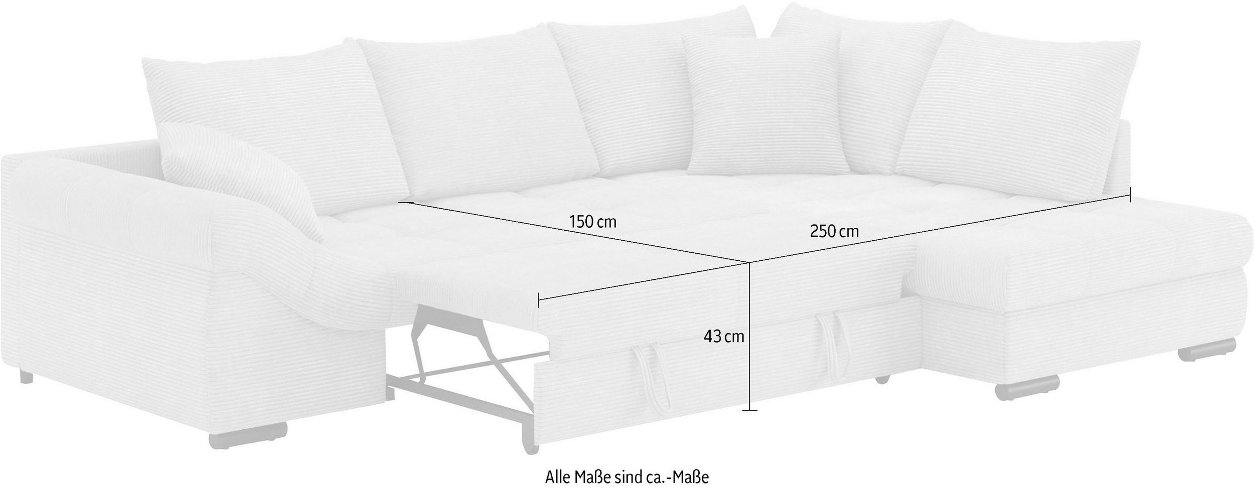 L-Form Ecksofas Allegro - Image 3