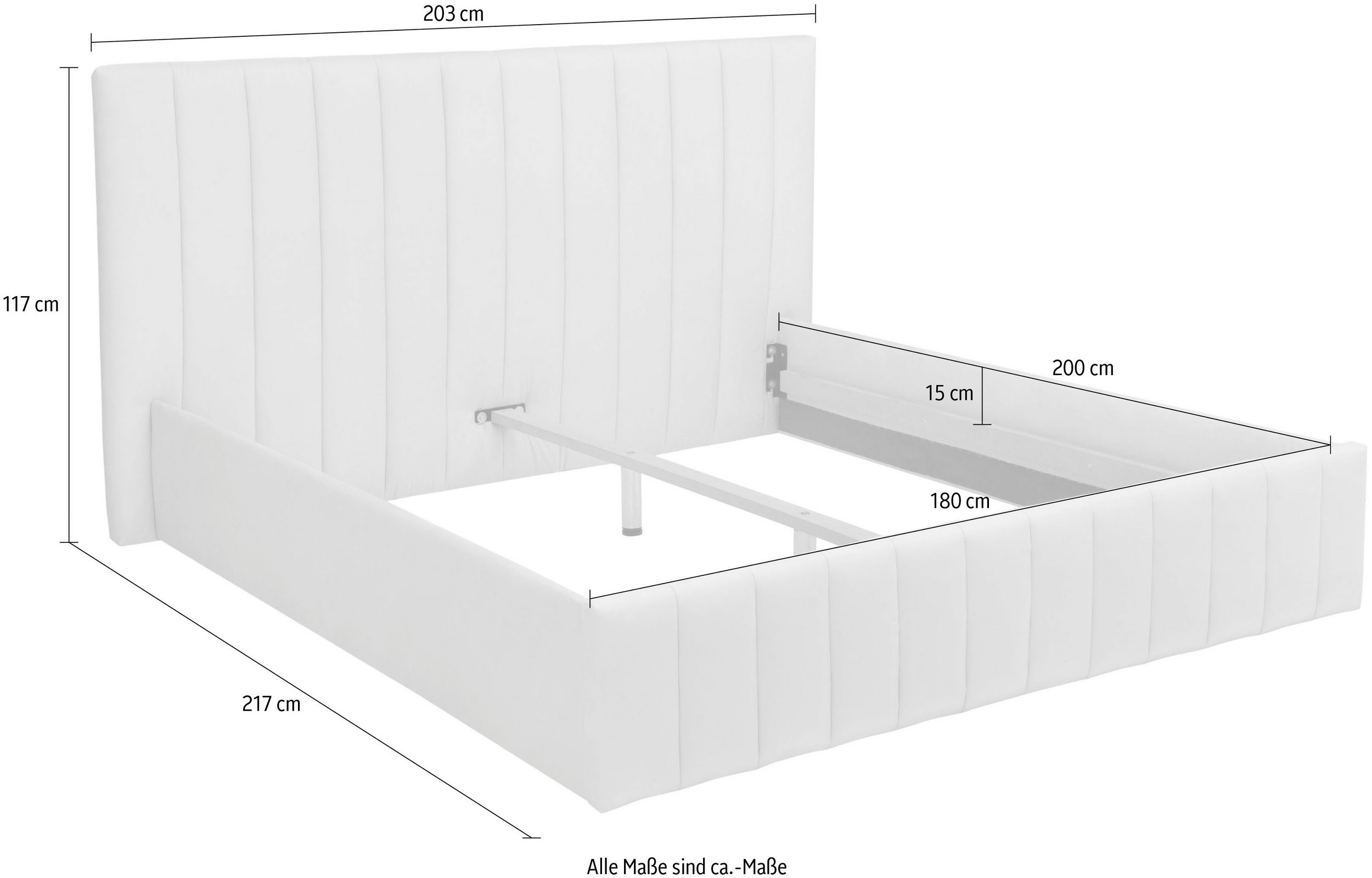 Boxspring 180x200 Effy - Image 1