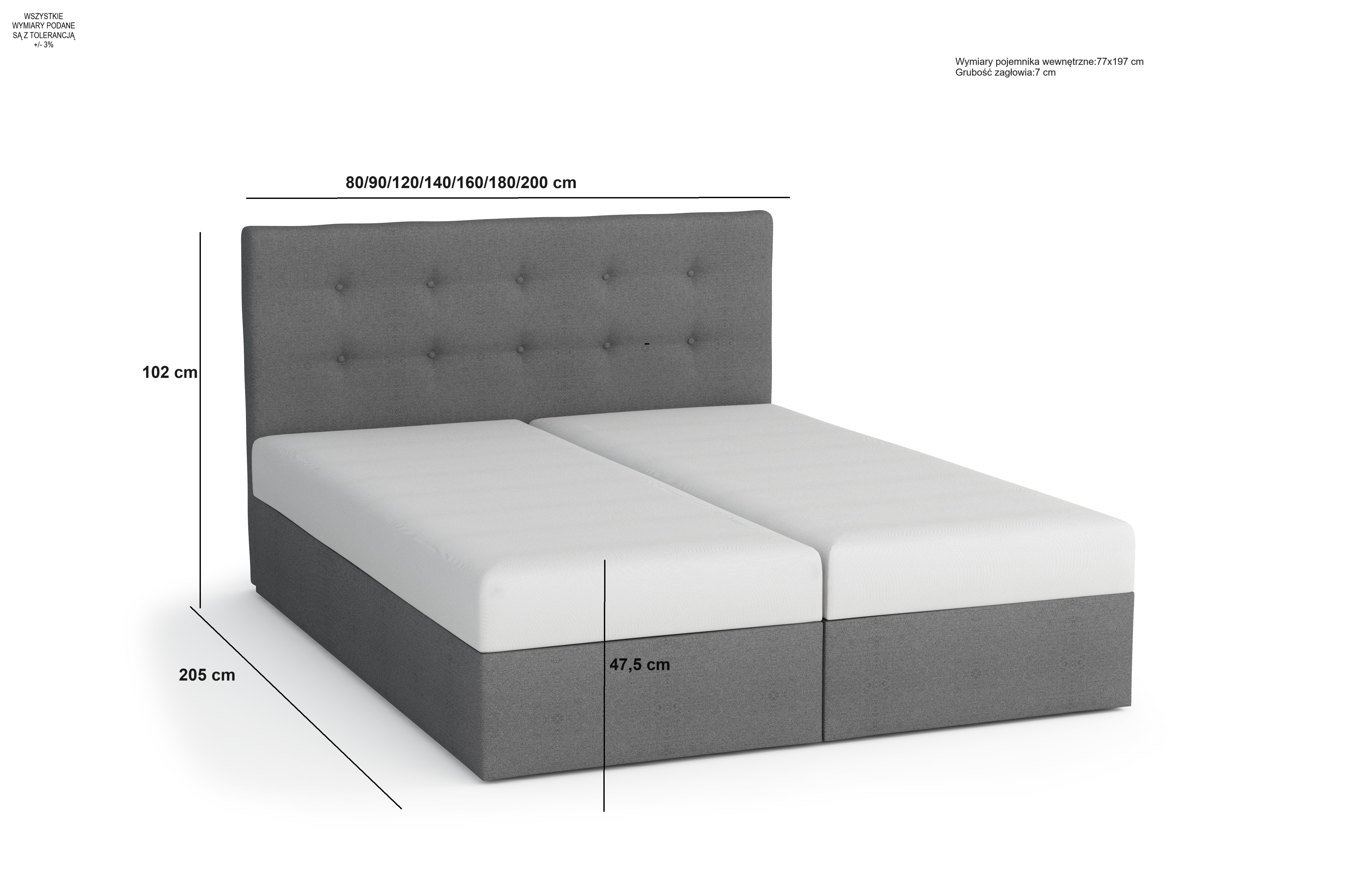 Boxspring 180x200 Duo 2 - Image 2