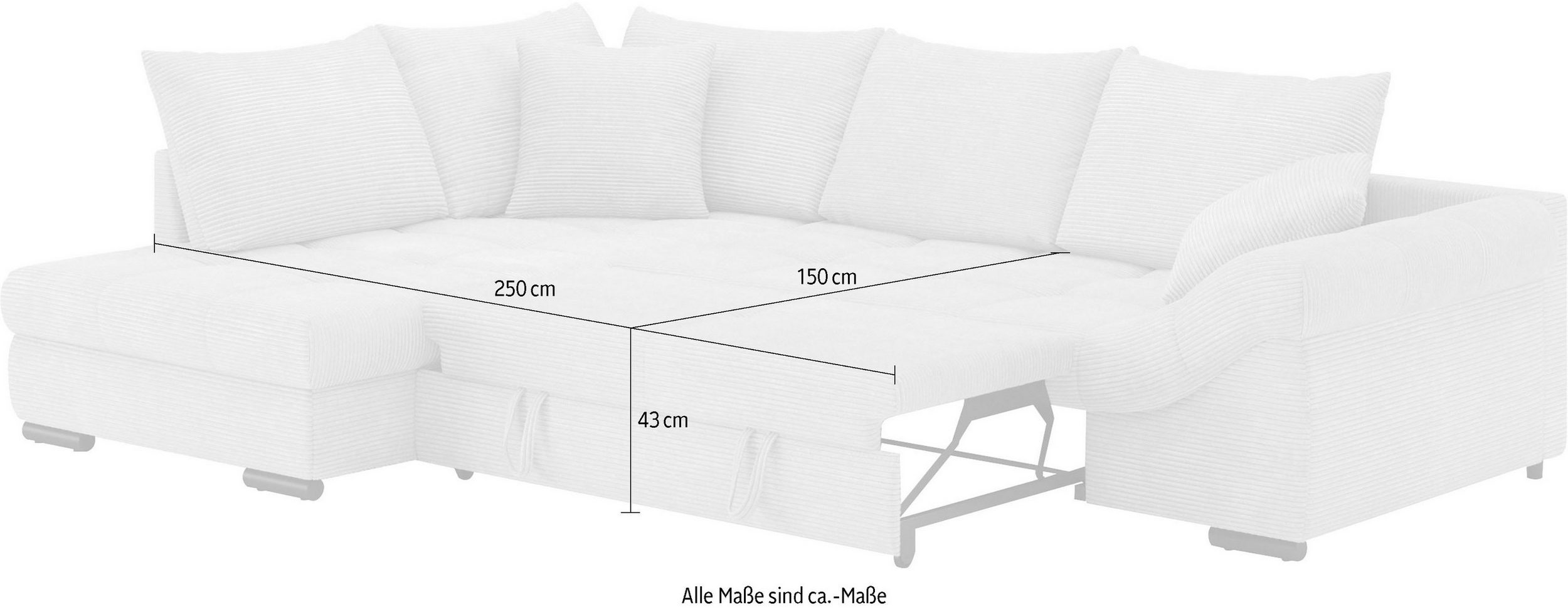 L-Form Ecksofas Allegro - Image 4
