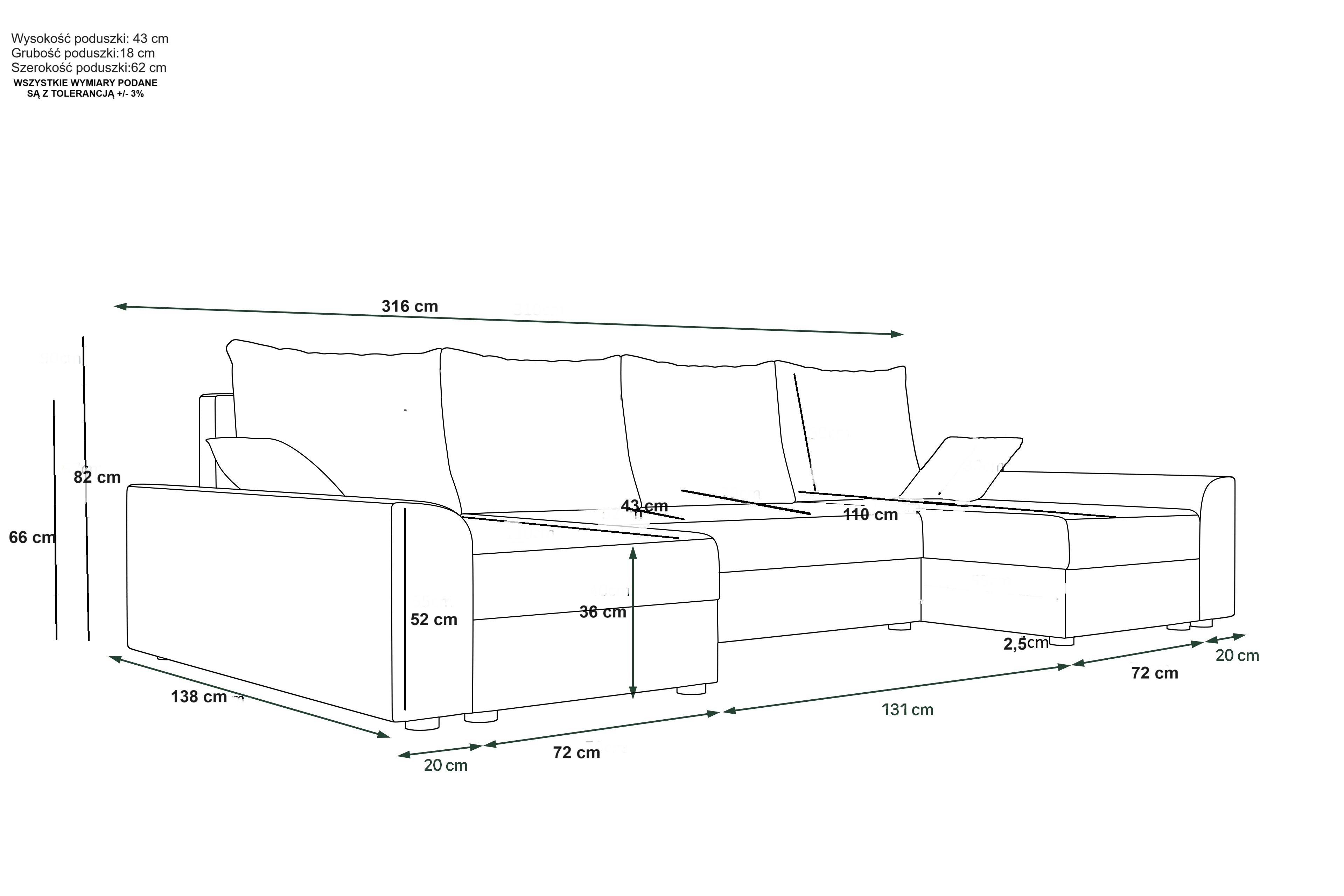 Wohnlandschaft Dante U - Image 1