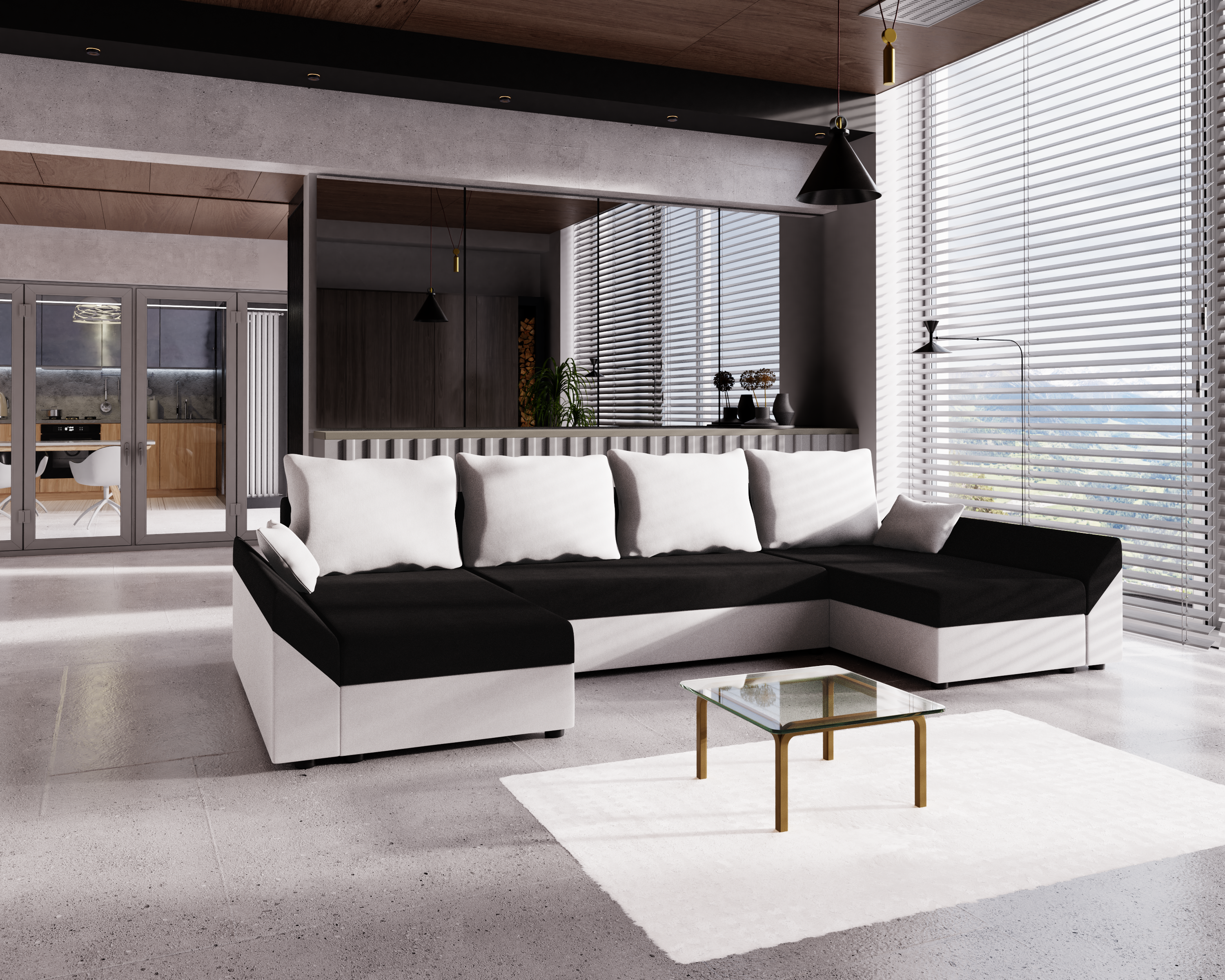 Wohnlandschaft Dante U - Image 0