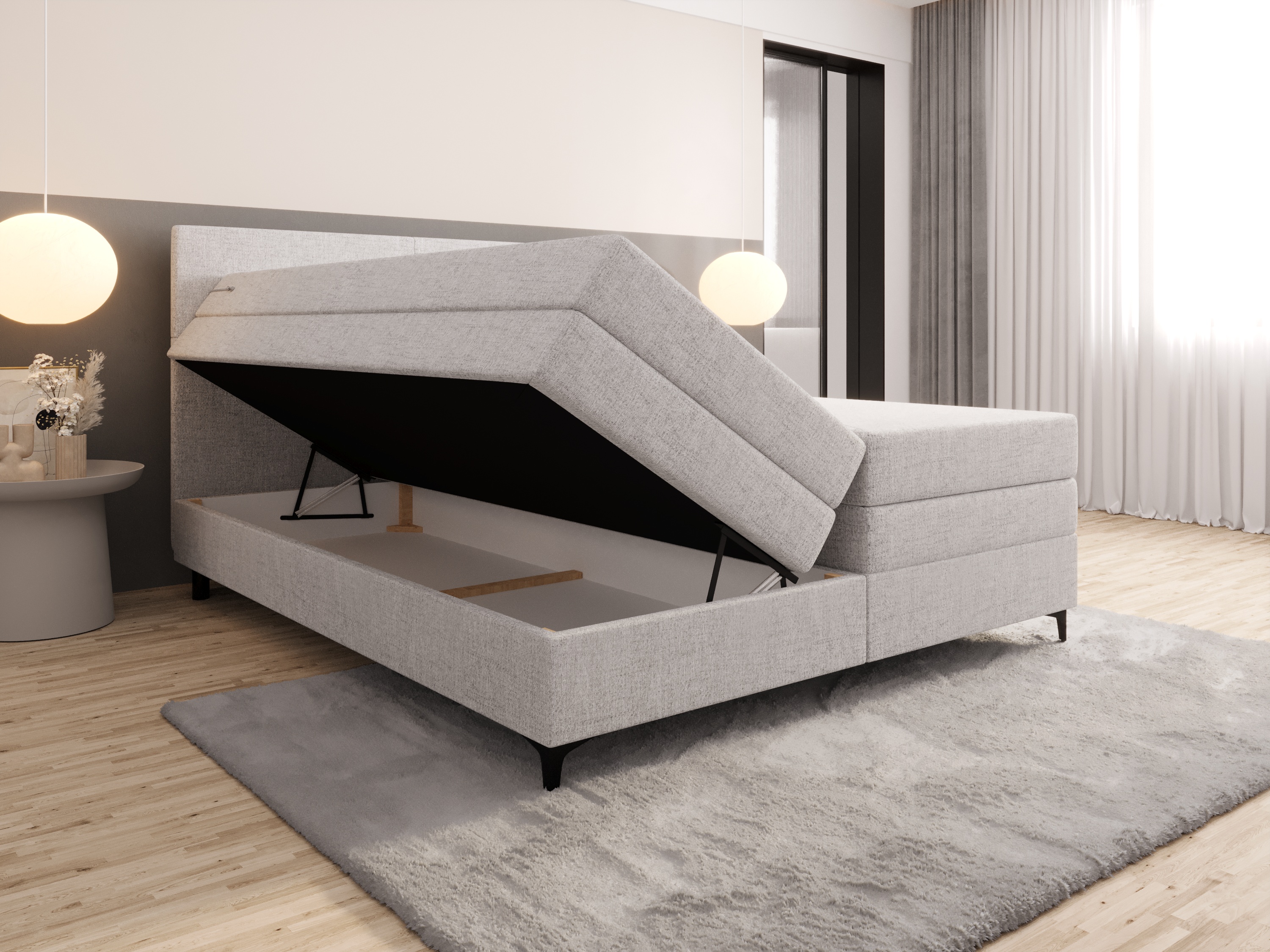 Boxspring 140x200 Bari - Image 1