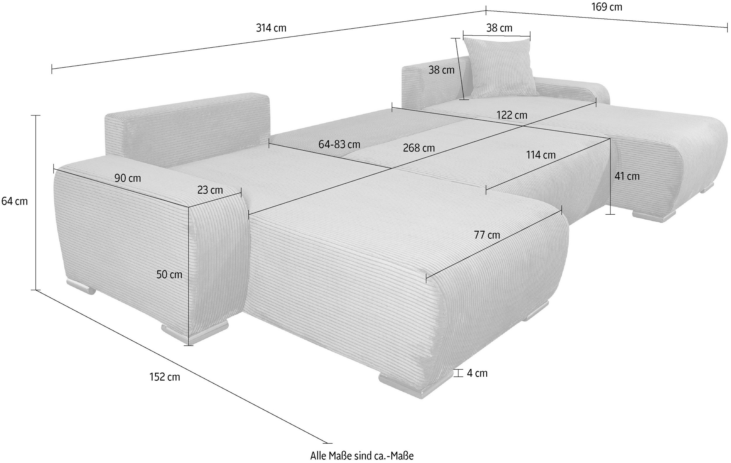 Wohnlandschaft Paola - Image 4