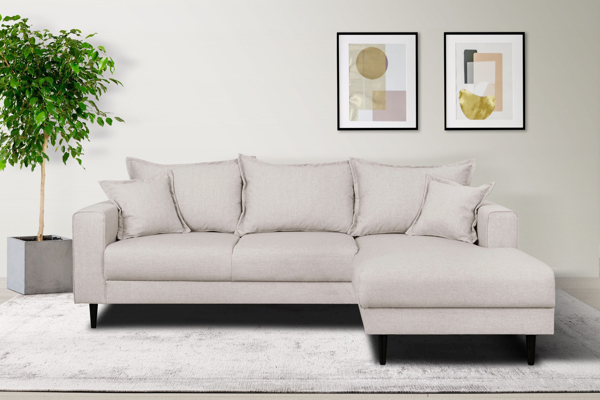 L-Form Ecksofas VEYRAS - Image 0