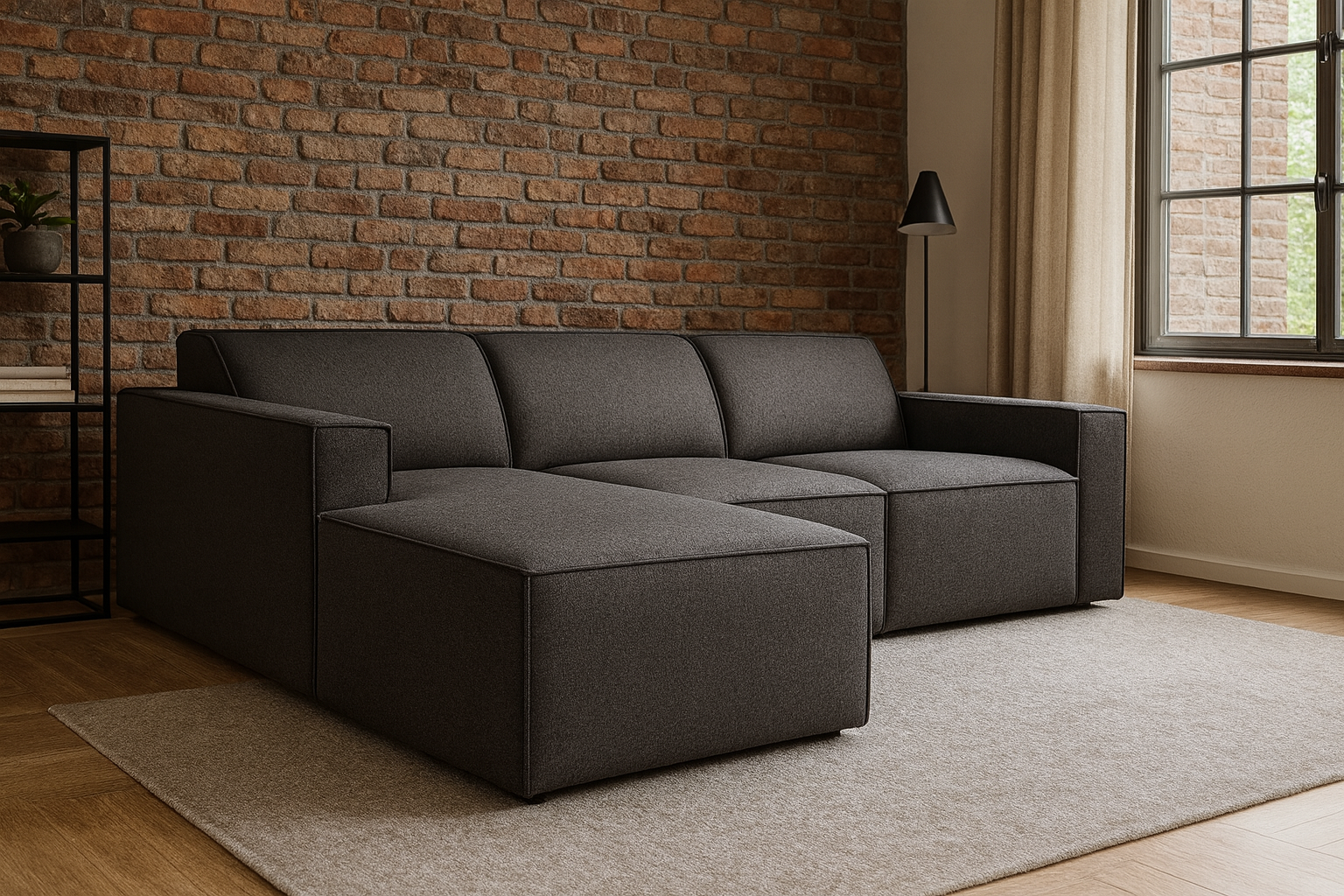 L-Form Ecksofas Cursal - Image 0