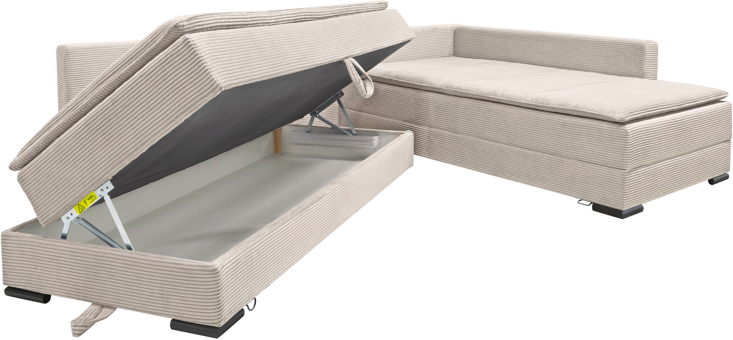 L-Form Ecksofas Night & Day - Image 1