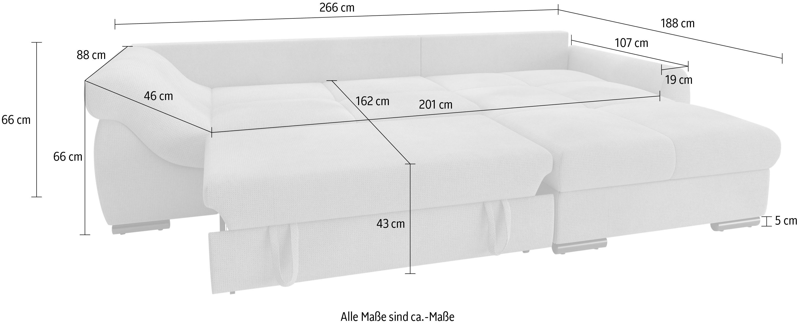 L-Form Ecksofas Livorno - Image 4