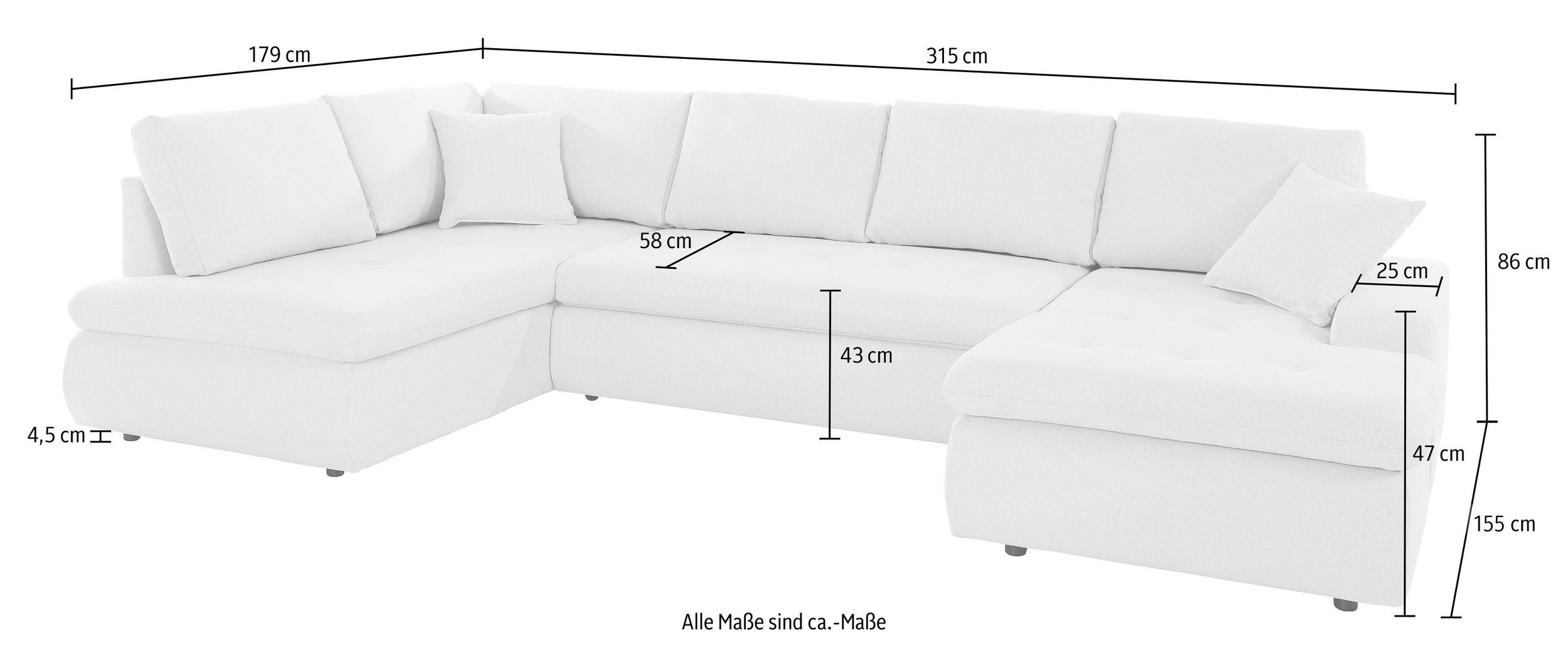 U Wohnlandschaft Indie - Image 2