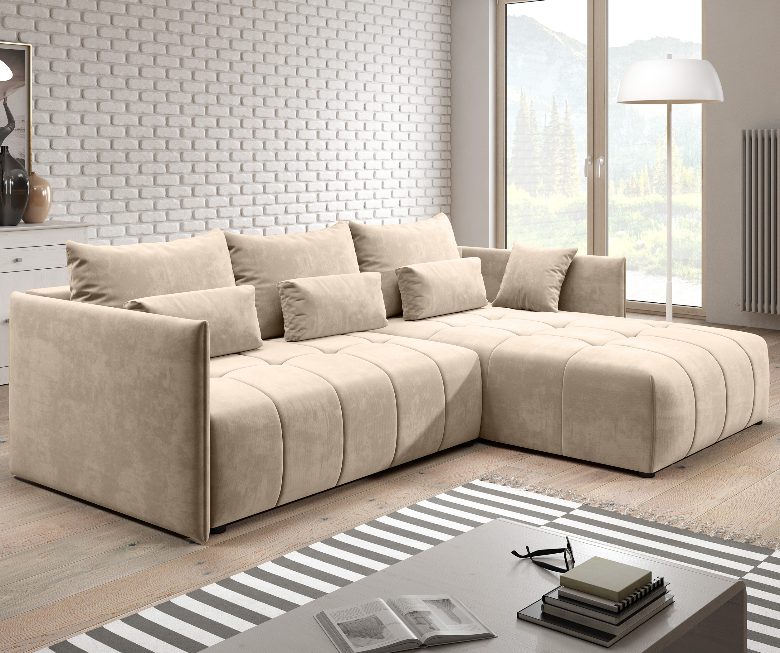 L-Form Ecksofas York - Image 0